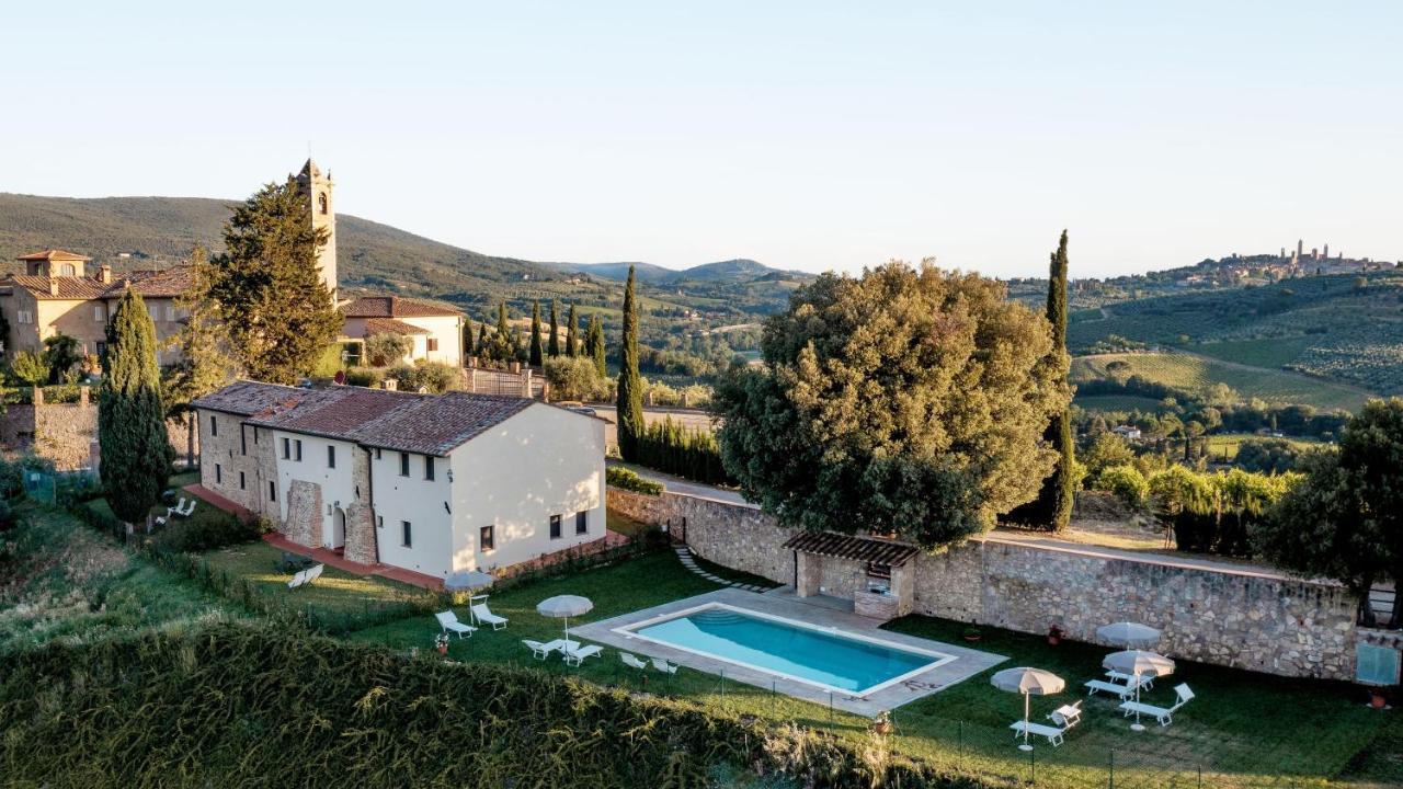 Agriturismo Castello Di Montauto Сан-Джиминьяно Экстерьер фото