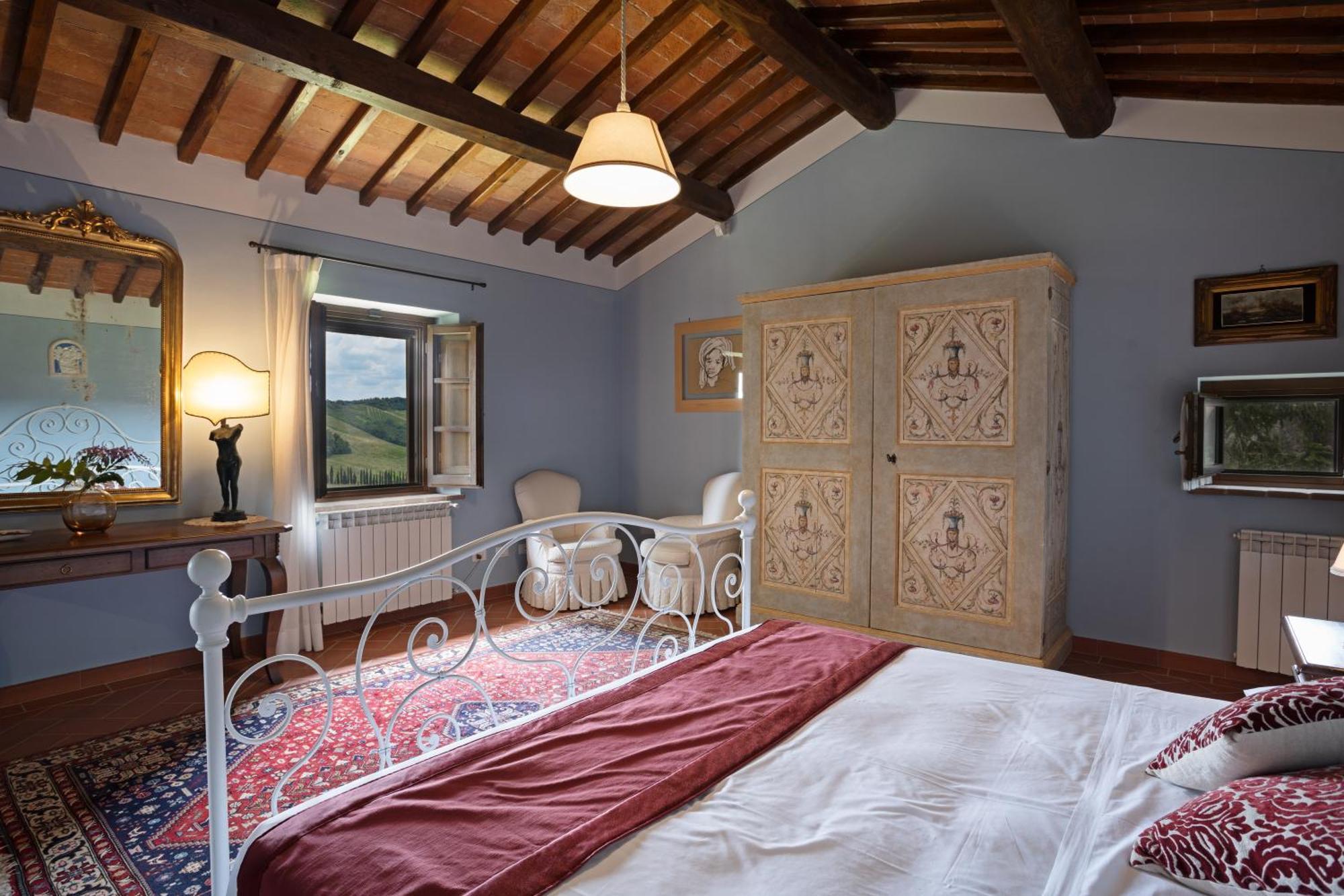 Agriturismo Castello Di Montauto Сан-Джиминьяно Экстерьер фото